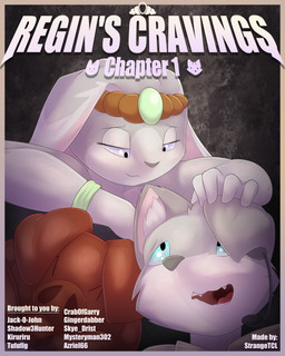 accessory anthro duo electronics female fur headband headgear headphones headset looking_at_another male male/female text wristband strangetcl regin_(strangetcl) canid canine canis hare lagomorph leporid mammal suid suine sus_(pig) wolf 4:5 hi_res