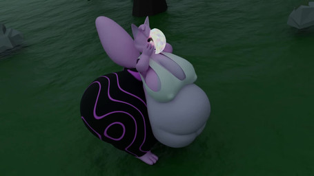 anthro belly belly_expansion belly_jiggle belly_overhang berry big_belly big_breasts big_butt big_nipples black_bottomwear black_clothing black_nose black_pants black_sclera black_yoga_pants body_inflation bottomwear bra breast_expansion breast_jiggle breasts buckteeth butt butt_expansion butt_jiggle clothing eating eating_food expansion female food fruit grey_bra grey_clothing grey_inner_ear grey_sports_bra grey_underwear gurgle_(sound_effect) hair huge_belly huge_breasts huge_butt huge_nipples huge_thighs hyper hyper_belly hyper_breasts hyper_butt hyper_inflation hyper_nipples hyper_thighs immobile inflation jiggling looking_down looking_down_at_self morbidly_obese morbidly_obese_anthro morbidly_obese_female multicolored_body navel nipple_expansion nipple_outline nipples obese obese_anthro obese_female outside overweight overweight_anthro overweight_female pants pink_ears pink_hair pink_tail plant rock shaking_belly shaking_breasts shaking_butt smile solo sports_bra swelling tail teeth thick_thighs tight_clothing tree two_tone_body underwear white_eyes yoga_pants frustyz susie_(reathe) mammal rodent sciurid tree_squirrel 16:9 2025 3d_(artwork) 3d_animation animated colored digital_media_(artwork) hi_res long_playtime sound video widescreen