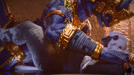 anal_orgasm anklet anthro anthro_on_anthro anthro_penetrated anthro_penetrating anthro_penetrating_anthro armor balls big_balls big_butt black_body black_fur blue_body blue_horn blue_penis blue_scales bodily_fluids bouncing_balls bouncing_butt butt clothing crown cum cum_from_ass cum_in_ass cum_inside cum_on_belly cum_on_body cum_on_ground cumshot ejaculation erection from_front_position fur gauntlets genital_fluids genitals gloves grey_body grey_fur hair hands-free handwear headgear horn interspecies jewelry lying male male/male male_penetrated male_penetrating male_penetrating_male missionary_position multiple_angles muscular muscular_anthro muscular_male on_back orgasm penetration penis ring scales sex sound_effects thick_thighs white_hair twitchyanimation final_fantasy final_fantasy_xiv square_enix meesha_ghostseeker zoraal_ja felid hrothgar mammal mamool_ja scalie 16:9 2025 3d_(artwork) 3d_animation animated digital_media_(artwork) hi_res huge_filesize long_playtime sound voice_acted webm widescreen