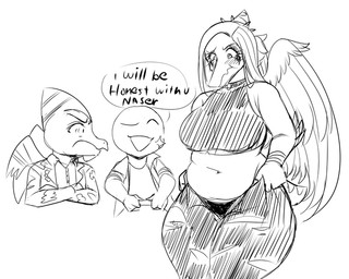 angry anthro bald biped black_bottomwear black_clothing black_crop_top black_panties black_pants black_shirt black_topwear black_underwear bone_frill bottomwear canon_couple clothed clothed_anthro clothed_female clothed_human clothed_male clothing crop_top crossed_arms dialogue embarrassed feathered_wings feathers female fingers frill_(anatomy) frown glaring glaring_at_another group hair human_on_anthro humanoid_hands interspecies jacket long_hair male markings navel non-mammal_navel open_bottomwear open_clothing open_jacket open_mouth open_pants open_topwear overweight overweight_anthro overweight_female panties pants shirt smug speech_bubble striped_markings stripes talking_to_another text thick_thighs topwear torn_bottomwear torn_clothing torn_pants trio underwear wide_hips wings southger cavemanon_studios goodbye_volcano_high ko_op_(game_developer) snoot_game anon_(snoot_game) fang_(gvh) naser_(gvh) human mammal prehistoric_species pterosaur reptile scalie 2024 black_and_white english_text monochrome brother_(lore) brother_and_sister_(lore) sibling_(lore) sister_(lore)