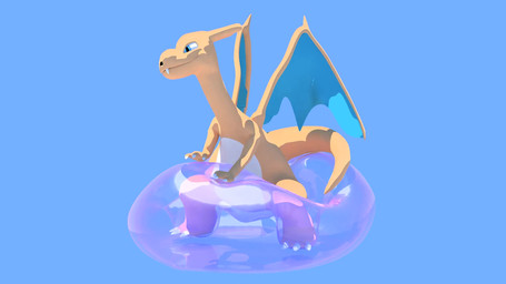 bouncing bubble enjoyment male playing solo squish tail wobbling skeletorskeletonized c4d nintendo pokemon charizard generation_1_pokemon pokemon_(species) 16:9 3d_(artwork) 3d_animation animated cinema_4d_(artwork) digital_media_(artwork) hi_res no_sound short_playtime video widescreen