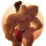 2_penises 4_arms balls biceps genitals humanoid_pointy_ears male multi_arm multi_genitalia multi_limb multi_penis muscular muscular_humanoid muscular_male nipples pecs penis solo vein veiny_penis leelikessmut mortal_kombat goro humanoid shokan absurd_res hi_res