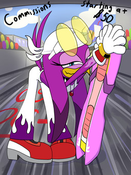 anthro clothing extreme_gear eyewear female glasses gloves handwear pose racetrack solo awkward2eleven sega sonic_riders sonic_the_hedgehog_(series) wave_the_swallow avian babylonian_(sonic) bird hirundinid oscine passerine swallow_(bird) 3:4 hi_res pinup