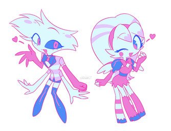4_arms 4_legs clothed clothing duo feathered_wings feathers female heart_symbol male multi_arm multi_limb one_eye_closed simple_background white_background wings enaic31 hazbin_hotel hellaverse angel_dust molly_(hazbin_hotel) angel arachnid arthropod demon humanoid spider hi_res brother_(lore) brother_and_sister_(lore) sibling_(lore) sister_(lore)