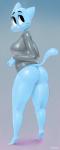 abstract_background anthro big_butt bottomless breasts butt cat feline female looking_back milf mother nicole_watterson parent smile sunibee sweater the_amazing_world_of_gumball
Rating: Questionable
Score: 16
User: ROTHY
Date: October 17, 2013