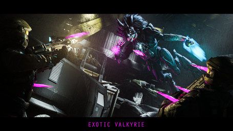 3_fingers 3_toes action_scene anthro arm_feathers arm_tuft armor assault_rifle avian_caruncle body_armor digitigrade duo energy_shield explosives faceless_character faceless_human faceless_male feather_hair feathered_crest feathers feet fingers full_armor grenade gun head_crest holding_grenade holding_gun holding_object holding_ranged_weapon holding_weapon male muzzle_flash needler plasma_grenade pseudo_hair pupils ranged_weapon rifle shooting shooting_gun shootout slit_pupils spurs_(anatomy) toes tuft weapon yellow_eyes exotic_valkyrie halo_(series) microsoft xbox_game_studios jazz_(exoticvalkyrie) alien avian human kig-yar mammal scalie t'vaoan 16:9 3d_(artwork) 4k absurd_res colored digital_media_(artwork) hi_res widescreen