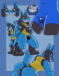 anthro bound butt chastity_device clothing duo encasement latex latex_clothing latex_skinsuit lock male male/male null_bulge permagrin simple_background skinsuit smile tight_clothing himuic-tmill nintendo pokemon felid feline generation_4_pokemon lucario lynx mammal pokemon_(species) hi_res