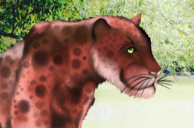 brown_nose feral fur green_eyes male male_feral markings multicolored_body multicolored_fur photo_background plant red_body red_fur red_spots solo spots spotted_body spotted_fur tree whiskers nondu nondu_the_panther felid feline jaguar leopard mammal pantherine 2023 colored digital_drawing_(artwork) digital_media_(artwork) mixed_media photography_(artwork) shaded