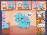 anais_watterson anthro big_breasts blue_fur book breasts cat chair claws comic darwin_watterson feline female fish fur gentlemanpaux gumball_watterson lagomorph male mammal marine milf mother nicole_watterson nipples parent pencil pink_fur presenting rabbit raised_tail robe sitting son stairs table the_amazing_world_of_gumball wardrobe_malfunction
Rating: Questionable
Score: 25
User: Fox2K9
Date: February 18, 2014