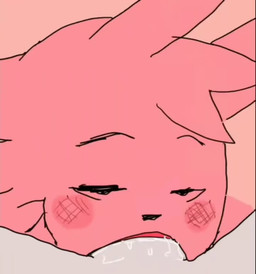 anthro anthro_penetrated black_nose blush deep_throat duo face_fucking fellatio female female_penetrated genitals irrumatio lips male male/female male_penetrating male_penetrating_female oral oral_penetration penetration penile penile_penetration penis penis_in_mouth pink_body red_cheeks sex tuft wet forbiddenchees8 sound_warning pink_among_blood_red_roses rose_paisley canid canine canis mammal wolf 2d_animation animated frame_by_frame short_playtime sound