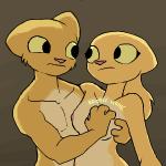 anthro breast_grab breast_squeeze breasts duo eye_contact female fur hair hand_on_breast honk intraspecies looking_at_another male male/female nipples nude simple_background sound_effects squeezing text yellow_body yellow_eyes yellow_fur kazerad bethesda_game_studios microsoft oblivion prequel_adventure the_elder_scrolls rajirra s'thengir domestic_cat felid feline felis khajiit mammal 1:1 2017 digital_media_(artwork) english_text