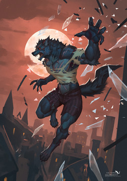 action_pose anthro barefoot black_body black_fur bottomwear broken_glass city city_background claws clothing feet finger_claws full_moon fur glass male moon muscular muscular_anthro muscular_male open_mouth paws perspective pose red_eyes scar shirt shorts snarling solo tail teeth text toe_claws topwear torn_clothing saltamor mythology canid canine mammal mythological_canine mythological_creature werecanid werecanine werecreature werewolf artist_name digital_media_(artwork) hi_res watermark