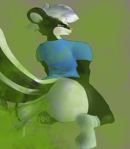 facesitting fart fart_fetish farting_on_face female gas gassy sitting sitting_on_another archenarie sabrina_online sabrina_(sabrina_online) mammal mephitid skunk hi_res