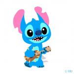 4_fingers ambiguous_gender black_eyes blue_body blue_fur blue_nose dancing fingers fur head_tuft holding_musical_instrument holding_object lute musical_instrument notched_ear open_mouth open_smile plucked_string_instrument simple_background smile solo string_instrument tuft ukulele white_background clterry_(artist) disney lilo_and_stitch stitch_(lilo_and_stitch) alien experiment_(lilo_and_stitch) 1:1 2017 2d_animation animated digital_media_(artwork) loop motion_tweening short_playtime signature