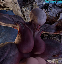 balls big_breasts big_penis bouncing_breasts breasts brown_body cave cowgirl_position crouching crouching_cowgirl duo erection eyeless featureless_breasts female female_humanoid female_on_top female_penetrated from_front_position genitals hell huge_breasts human_on_bottom human_on_humanoid human_penetrating human_penetrating_humanoid humanoid_on_top humanoid_penetrated inside interspecies larger_female larger_humanoid lying male male/female male_human male_on_bottom male_penetrating male_penetrating_female muscular muscular_human muscular_male not_furry nude on_back on_bottom on_top pecs penetration penile penile_penetration penis penis_in_vagina plap_(sound) sex size_difference smaller_human smaller_male spread_legs spreading teeth teratophilia thick_thighs vaginal vaginal_penetration vulva wide_hips conditional_dnp dasharky3d sound_warning kingbigballsart_(modeler) reptilligator_(modeler) doom_(series) id_software microsoft demon demon_humanoid hell_knight human humanoid mammal monster 2026 3d_(artwork) 3d_animation animated blender_(artwork) blender_cycles_(artwork) digital_media_(artwork) short_playtime sound video watermark