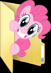 alpha_channel blue_eyes blues27xx earth_pony equid equine female folder friendship_is_magic fur hair hasbro horse icon looking_at_viewer low_res mammal my_little_pony pink_body pink_fur pink_hair pinkie_pie_(mlp) pony simple_background smile solo transparent_background