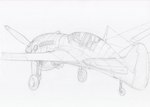 aircraft airplane ambiguous_gender arched_back feral looking_at_viewer machine open_mouth propeller rear_view simple_background solo teeth vehicle wheel white_background wings zw3 p-40 dire_aircraft dire_machine dire_vehicle living_aircraft living_machine living_vehicle graphite_(artwork) hi_res traditional_media_(artwork)