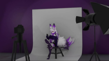 anthro breasts clothed clothing female gesture hand_gesture middle_finger sitting solo under_boob silvierex canid canine fox mammal 16:9 3d_(artwork) 3d_animation animated digital_media_(artwork) hi_res no_sound short_playtime video widescreen