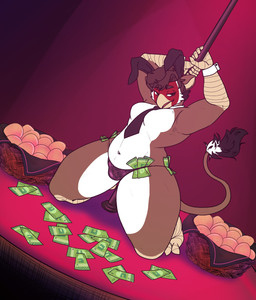 andromorph andromorph_anthro anthro banknote basket bedroom_eyes blush body_blush clothing container dancing egg fake_ears fake_rabbit_ears holidays intersex intersex_anthro money multicolored_body narrowed_eyes necktie panties pole pole_dancing seductive smile solo stage strip_club stripper_pole tail underwear rammygoldfinch easter rammy_(rammygoldfinch) avian european_goldfinch 2023 hi_res male_(lore)