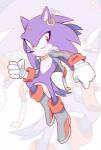 anthro boots clothing collar ear_piercing footwear fur gloves handwear jacket male orange_eyes piercing purple_body purple_fur shoes solo topwear cylent_nite sega sonic_the_hedgehog_(series) coldsteel_the_hedgeheg fan_character eulipotyphlan hedgehog mammal