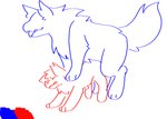 anal anthro anthro_on_feral bestiality doggystyle duo feral from_behind_position grimace larger_feral male male/male questionable_consent sex size_difference tongue tongue_out synthet1c animated