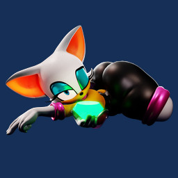 anthro areola big_areola big_butt butt chaos_emerald clothing crossed_arms emerald_(gem) female gem huge_butt huge_thighs lips looking_at_viewer lying_on_ground on_ground one_eye_closed seductive smile smiling_at_viewer solo thick_lips thick_thighs translucent translucent_clothing wide_hips wink winking_at_viewer illamajamma sega sonic_the_hedgehog_(series) rouge_the_bat bat mammal 3d_(artwork) alpha_channel digital_media_(artwork) hi_res