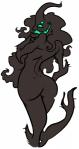 black_body butt demon female ghost green_eyes jureill looking_at_viewer multiple_eyes nude predatorspet solo spirit unknown_species
Rating: Explicit
Score: 2
User: Silkywere
Date: March 25, 2014