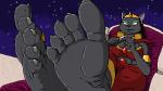 5_toes anthro breasts clothing digit_ring feet female foot_focus headdress humanoid_feet jewelry melanistic plantigrade ring soles solo toe_ring toes evil-sprite disney disney's_aladdin mirage_(disney) felid feline mammal 16:9 animated digital_media_(artwork) pixel_(artwork) pixel_animation short_playtime widescreen