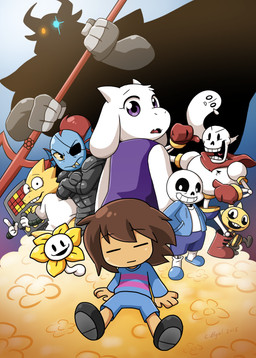 ambiguous_gender anthro armor bone clothed clothing female group machine mature_anthro mature_female plant skeleton smile coffgirl undertale undertale_(series) alphys annoying_dog_(undertale) asgore_dreemurr flowey_the_flower frisk_(undertale) mettaton papyrus_(undertale) sans_(undertale) toriel undyne animated_skeleton aquatic boss_monster_(undertale) bovid caprine elemental_creature flora_fauna ghost human humanoid lizard mammal reptile robot scalie spirit undead