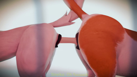 animal_genitalia animal_vulva bone brown_body brown_fur canine_genitalia canine_vulva dialogue duo female female/female female_feral feral feral_on_feral fur genitals improvised_sex_toy moan simple_background talking_to_another talking_to_partner thick_thighs vulva white_background white_body white_fur sound_warning udbebu adalinebemine_(va) space_dogs belka strelka canid canine canis domestic_dog mammal 16:9 3d_(artwork) 3d_animation 4k absurd_res animated blender_(artwork) digital_media_(artwork) hi_res huge_filesize short_playtime sound video voice_acted widescreen