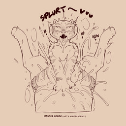 ahegao anthro anthro_on_feral areola arm_support bestiality biped bodily_fluids bouncing_breasts breasts cowgirl_position cum duo erect_nipples eye_roll female female_penetrated feral first_person_view forward_arm_support from_front_position front_view genital_fluids hooves larger_male looking_pleasured male male/female male_penetrating medium_breasts nipples nude on_bottom on_top penetration penile quadruped sex simple_background size_difference smaller_female spread_legs spreading teeth text thick_thighs tongue tongue_out cold-blooded-twilight dreamworks kung_fu_panda master_tigress equid equine felid horse mammal pantherine tiger 1:1 2025 english_text hi_res monochrome