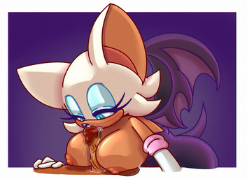 anthro areola armwear bat_wings big_breasts big_ears black_nose blue_eyes blue_eyeshadow bodily_fluids bodysuit border breast_play breasts brown_areola brown_nipples clothed clothing duo elbow_gloves eyelashes eyeshadow faceless_character faceless_male female front_view fur genital_fluids genitals gloves handwear human_on_anthro interspecies makeup male male/female membrane_(anatomy) membranous_wings nipples penis precum purple_background purple_bodysuit purple_clothing purple_skinsuit purple_wings saliva sex simple_background skinsuit tan_body tan_fur tight_clothing titfuck topless white_body white_border white_clothing white_fur white_gloves white_handwear wings tsunderebolt sega sonic_the_hedgehog_(series) rouge_the_bat bat human mammal hi_res