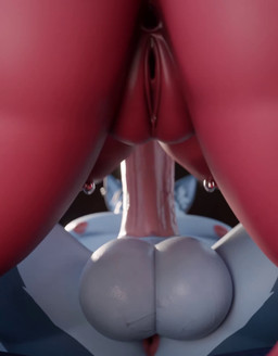 2_horns anthro anthro_penetrating anthro_penetrating_humanoid anus areola arm_tattoo balls barbell_piercing big_balls big_breasts big_butt big_penis black_hair breasts butt clitoris crouching deep_throat duo erection eyelashes fellatio female female_penetrated genitals glistening glistening_genitalia glistening_penis hair horn huge_breasts huge_penis humanoid_on_anthro humanoid_penetrated male male/female male_penetrating male_penetrating_female nipple_piercing nipples oral oral_penetration penetration penile penis piercing red_areola red_body red_nipples red_skin sex short_hair striped_horn stripes tattoo vein veiny_penis vulva yellow_sclera houssem opennsfwsp_(sfx) valorlynz_(modeler) hellaverse helluva_boss max_(houssem) millie_(helluva_boss) canid canine canis demon humanoid imp mammal wolf 2026 3d_(artwork) 3d_animation animated digital_media_(artwork) hi_res high_framerate long_playtime sound video