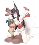 ahri animal_ears black_hair breast_grab breast_suck breasts cum disembodied_penis eyewear female female_on_top fox_ears goggles group group_sex hair kuro_(kuronell) lactating league_of_legends long_hair male mammal milk multiple_tails nipples on_top penetration penis plain_background pussy sex straddle tears teemo vaginal white_background yordle
Rating: Explicit
Score: 6
User: AnacondaRifle
Date: March 22, 2014