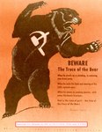 absurd_res ambiguous_gender ancient_art bear black_bear black_body black_fur claws communism english_text featureless_crotch feral fur hammer_and_sickle hi_res mammal on_hind_legs open_mouth orange_background pawpads paws politics poster poster_template propaganda propaganda_poster russian sharp_teeth simple_background snout solo soviet_union teeth text tongue tongue_out traditional_media_(artwork) united_states_national_security_agency unknown_artist ursine watermark