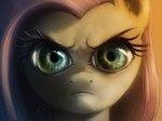 angry female feral fur green_eyes hair looking_at_viewer pink_hair solo stare the_stare yellow_body yellow_fur raikoh-illust friendship_is_magic hasbro my_little_pony fluttershy_(mlp) equid equine horse mammal pony 2012 4:3 detailed headshot_portrait portrait reaction_image signature