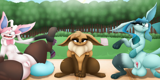 alternative_fashion apocalypse big_butt butt corruption crossgender female feral gender_transformation goth hypnosis infection mind_control possession thick_thighs transformation allbadbadgers conditional_dnp nintendo pokemon eevee eeveelution generation_1_pokemon generation_4_pokemon generation_6_pokemon glaceon pokemon_(species) sylveon 2:1 absurd_res hi_res huge_filesize story story_in_description trans_(lore)