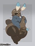 4_fingers antennae_(anatomy) anthro anthrofied anus arm_tuft balls belly bent_over big_belly big_butt big_penis black_clothing black_legwear black_sclera black_stockings blue_body blue_eyes blue_fur blue_glans blush bodily_fluids border bottom_heavy bottomless bottomless_anthro bottomless_male brown_balls brown_body brown_fur brown_hair brown_penis brown_skin butt chest_tuft clothed clothing clothing_lift dripping femboy fingers front_view frown fur genital_fluids genitals glans glistening glistening_anus glistening_balls glistening_belly glistening_body glistening_butt glistening_genitalia glistening_glans glistening_penis glistening_skin glistening_thighs grey_border hair head_tuft heart_symbol hoodie hoodie_lift huge_butt huge_thighs humanoid_genitalia humanoid_penis leaking_precum legwear legwear_only looking_down looking_down_at_self male markings mostly_nude multicolored_body multicolored_fur musk musk_clouds narrowed_eyes navel nude outline pear-shaped_figure penis precum precum_drip presenting presenting_balls presenting_belly presenting_penis simple_background slightly_chubby solo speech_bubble standing stockings stockings_only sweat sweatdrop sweaty_belly sweaty_body sweaty_butt tail tan_body tan_fur text thick_penis thick_thighs thorax topwear tuft vein veiny_penis white_eyes white_outline wide_hips jimmiezangoo mint_(jimmiezangoo) arthropod insect lepidopteran moth 2025 artist_name colored digital_drawing_(artwork) digital_media_(artwork) english_text full-length_portrait hi_res portrait shaded signature