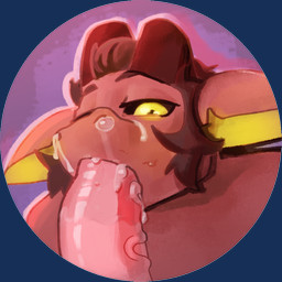 anthro bodily_fluids cum cum_from_nose cum_in_mouth cum_in_nose cum_inside cum_on_face duo erection fellatio genital_fluids genitals glowing glowing_eyes hair horn looking_at_viewer male oral oral_penetration penetration penile penile_penetration penis pink_genitals pink_penis red_body red_skin saliva sex simple_background solo_focus vein veiny_penis yellow_eyes reddy tokocofi mythology demon demon_humanoid humanoid imp mammal mythological_creature 1:1 alpha_channel digital_media_(artwork)