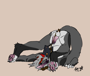 anthro ass_up bodily_fluids drinking drinking_own_urine drinking_urine eating_feces feces feces_in_mouth feces_in_own_mouth feces_on_balls feces_on_body feces_on_butt feces_on_face feces_on_genitals feces_on_ground feces_on_penis genital_fluids genitals looking_pleasured male paws penis spill urine urine_drip urine_in_mouth urine_in_own_mouth urine_on_face urine_stream watersports axxelroze axxel_(axxelroze) zeuclid hi_res