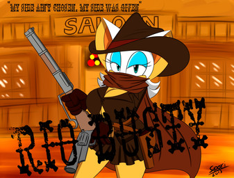 2013 anthro bat big_breasts breasts cleavage clothed clothing english_text female gun huge_breasts mammal ranged_weapon revolver rifle rouge_the_bat sega solo sonic_(series) supersonicrulaa text weapon
Rating: Questionable
Score: 3
User: Robinebra
Date: January 11, 2015 2013 anthro bat big_breasts breasts cleavage clothed clothing english_text female gun huge_breasts mammal ranged_weapon revolver rifle rouge_the_bat sega solo sonic_(series) supersonicrulaa text weapon
Rating: Questionable
Score: 3
User: Robinebra
Date: January 11, 2015