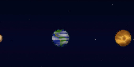anthro earth female macro micro moon object_vore open_mouth planet planet_vore reference_to_character space vore world narrsvans bandai_namco pac-man_(series) pac-man canid canine fox mammal animated hi_res