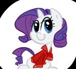 blue_eyes clothing female feral hair horn plaid purple_hair shirt solo topwear elslowmo tess-27 friendship_is_magic hasbro my_little_pony mythology rarity_(mlp) equid equine mammal mythological_creature mythological_equine unicorn