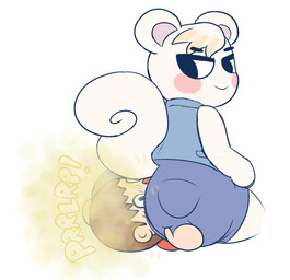 anthro big_butt blush blush_stickers bottomwear butt clothing denim denim_bottomwear denim_clothing denim_shorts denim_topwear duo facesitting fart fart_cloud fart_fetish farting_on_another farting_on_face hair holding_butt human_on_anthro interspecies looking_at_another looking_at_partner looking_back looking_back_at_another looking_back_at_partner male male/male narrowed_eyes onomatopoeia raised_tail rear_view shorts shortstack shortstack_male simple_background sitting sitting_on_another smile sound_effects tail text thick_thighs topwear white_background white_body wide_eyed wide_hips yellow_fart_cloud drawful-s animal_crossing nintendo marshal_(animal_crossing) villager_(animal_crossing) human mammal rodent sciurid tree_squirrel 2017 digital_drawing_(artwork) digital_media_(artwork) hi_res