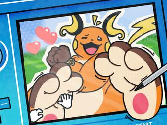 3_toes ambiguous_gender anthro bdsm bondage bound brown_body brown_fur cheek_spots controller disembodied_hand feet foot_fetish foot_focus fur game_controller hands_tied heart_symbol laugh motion_lines multicolored_body multicolored_fur nude one_eye_closed open_mouth open_smile orange_body orange_fur pink_tongue restraints rope rope_bondage smile solo_focus stylus tail tan_body tan_fur tickle_fetish tickle_torture tickling tickling_feet toes tongue patugh nintendo pokemon pokemon_amie generation_1_pokemon mammal pokemon_(species) raichu rodent hi_res