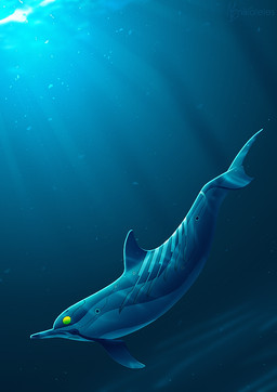 black_eyes blue_background bubble cybernetics dolphin_tail dorsal_fin feral fin grey_background grey_fin machine simple_background solo underwater water the7thsea aquatic cetacean cyborg dolphin mammal robot toothed_whale 2025