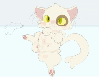 :3 balls belly blinking blush dialogue duo feral flaccid fluffy genitals gesture hand_gesture heart_symbol looking_at_another male male_focus multi_nipple navel nipples nodding_head pawpads paws penis pink_nose pointing presenting presenting_belly presenting_penis raised_paw size_difference slightly_chubby smaller_feral smaller_male smile spread_legs spreading tail tail_motion thought_bubble toony whiskers yellow_sclera iigomeow daijin_(suzume) domestic_cat felid feline felis mammal animated colored_sketch english_audio hi_res meme short_playtime sketch sound video