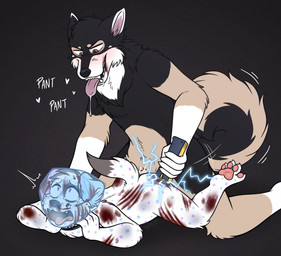 4_toes 5_fingers abuse adult_on_young age_difference ambiguous_gender ambiguous_penetrated anal anal_penetration anthro anthro_on_anthro anthro_penetrated anthro_penetrating anthro_penetrating_anthro arm_tuft asphyxiation bagging barely_visible_genitalia barely_visible_penis belly_tuft biped black_background black_body black_fur blood blood_on_arm blood_on_back blood_on_face blood_on_leg blood_on_mouth blue_markings bodily_fluids breath bruised child_murder circle_eyebrows claw_marks claws crying cum curled_tail desperation distressed dripping drooling duo elbow_tuft electric_shock electricity electroshock_weapon erotic_asphyxiation evil_grin eyebrows facial_tuft fangs feet finger_claws fingers floppy_ears fluffy fluffy_tail forced forced_anal from_behind_position fur genital_fluids genitals gore gore_focus heart_symbol holding_object holding_weapon imminent_death kneeling larger_male looking_at_another looking_down looking_pleasured male male/ambiguous male_penetrating male_penetrating_ambiguous markings multicolored_body multicolored_fur older_male pain panting pawpads penetration penis peril pink_inner_ear pink_pawpads plastic_bag pointy_ears polka_dots prick_ears purple_eyes purple_markings raised_inner_eyebrows rape rape_face rough_sex sadism saliva saliva_drip saliva_string scared scratches sex sharp_teeth simple_background size_difference smaller_ambiguous smaller_penetrated smile snuff spots spotted_body spotted_markings struggling stun_gun sweat sweatdrop tail tail_motion tailwag tan_body tan_fur teardrop tears teeth toe_claws toes tongue tongue_out torture tuft violence weapon weapon_penetration white_body white_fur wounded young young_ambiguous young_anthro younger_ambiguous younger_penetrated spudnikmutt adam_(spottyadam) fluitaire canid canine canis dalmatian domestic_dog mammal digital_drawing_(artwork) digital_media_(artwork) flat_colors hi_res