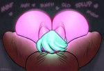 belly_hair big_butt blue_hair body_hair butt deep_throat duo female first_person_view fur glowing glowing_body hair huge_butt hyper hyper_butt leg_hair male moan oral oral_penetration penetration pink_body pink_ears pink_fur short_hair spreading tan_body tan_skin norithics kestral_spectra human mammal procyonid raccoon