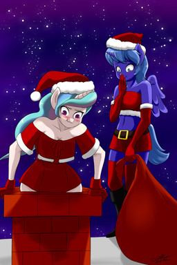 2014 anthro anthrofied blue_eyes blush chimney christmas_hat clothing duo elbow_gloves embarrassed equine female friendship_is_magic gloves horn mammal miniskirt my_little_pony navel night outside princess_celestia_(mlp) princess_luna_(mlp) purple_eyes sack sibling sisters skecchiart skirt snow snowing star stuck winged_unicorn wings
Rating: Safe
Score: 9
User: 2DUK
Date: February 11, 2015 2014 anthro anthrofied blue_eyes blush chimney christmas_hat clothing duo elbow_gloves embarrassed equine female friendship_is_magic gloves horn mammal miniskirt my_little_pony navel night outside princess_celestia_(mlp) princess_luna_(mlp) purple_eyes sack sibling sisters skecchiart skirt snow snowing star stuck winged_unicorn wings
Rating: Safe
Score: 9
User: 2DUK
Date: February 11, 2015